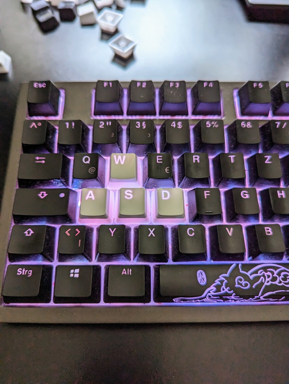 Ducky Shine 7 mit steelseries PRISMCAPS